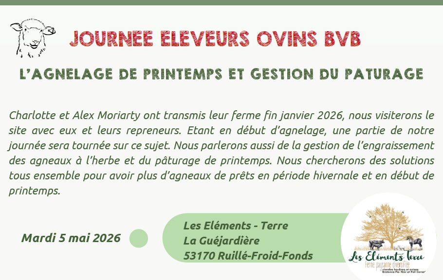 Informations réunion agneau